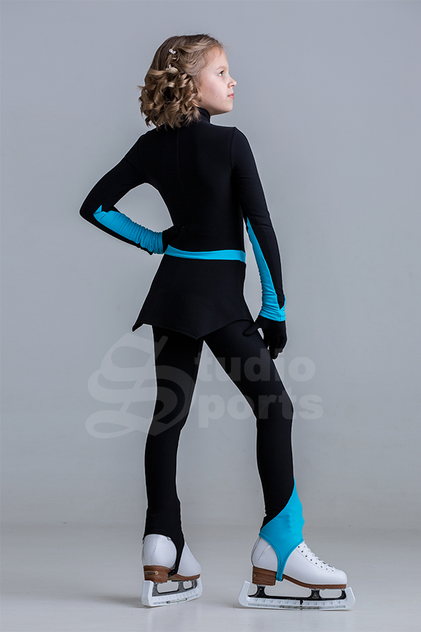 Термо платье "Виста" цветной рукав