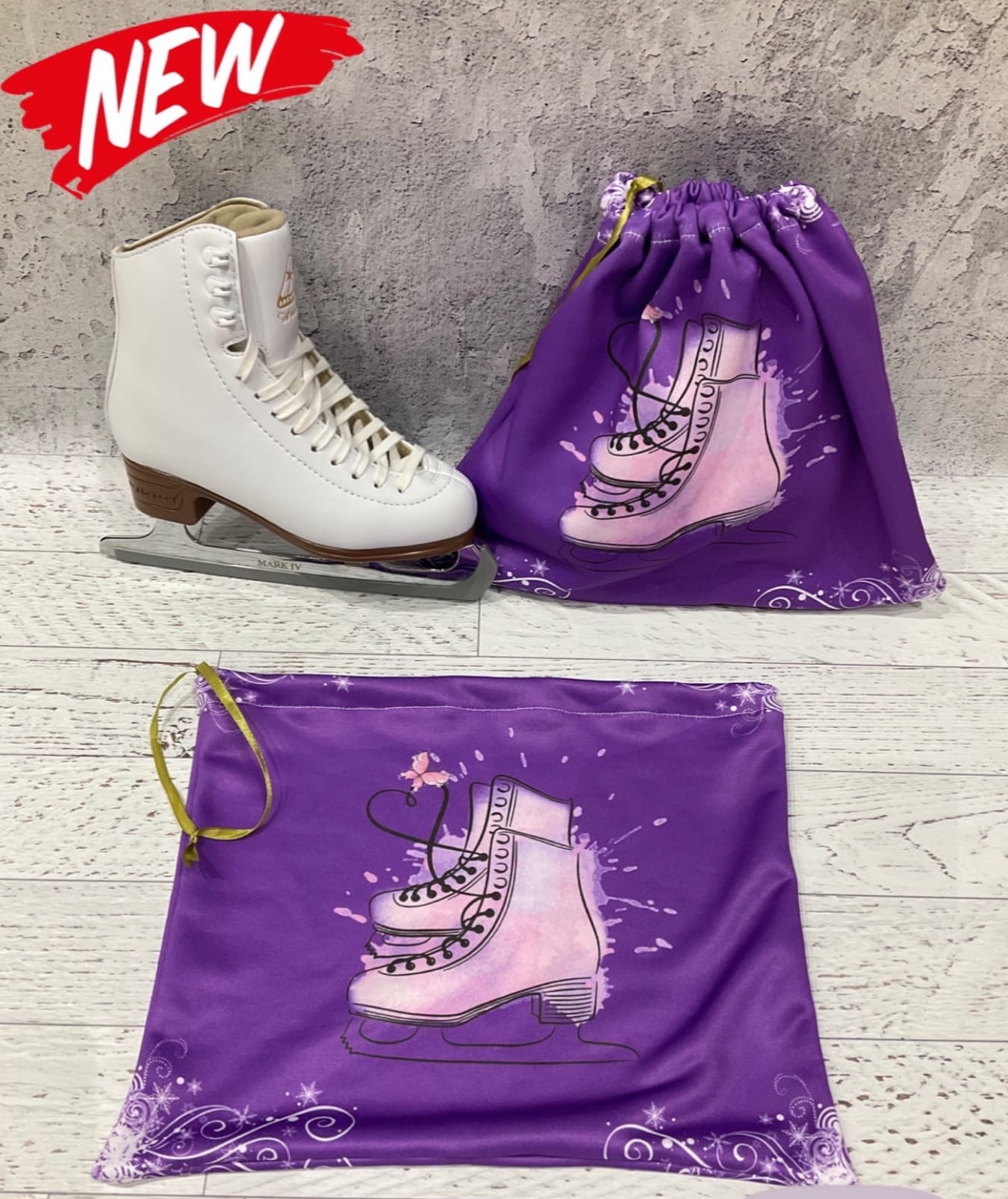 Мешок-чехол для коньков (2 шт.) АРТ. 19-006