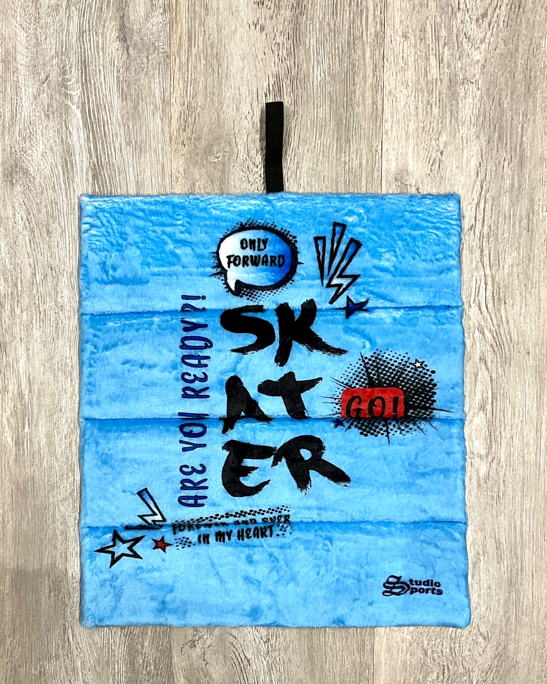 Коврик Меховой с принтом АРТ. 34-011