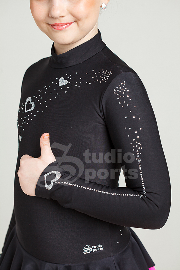 Термо платье "Мирабелла с сердцами"