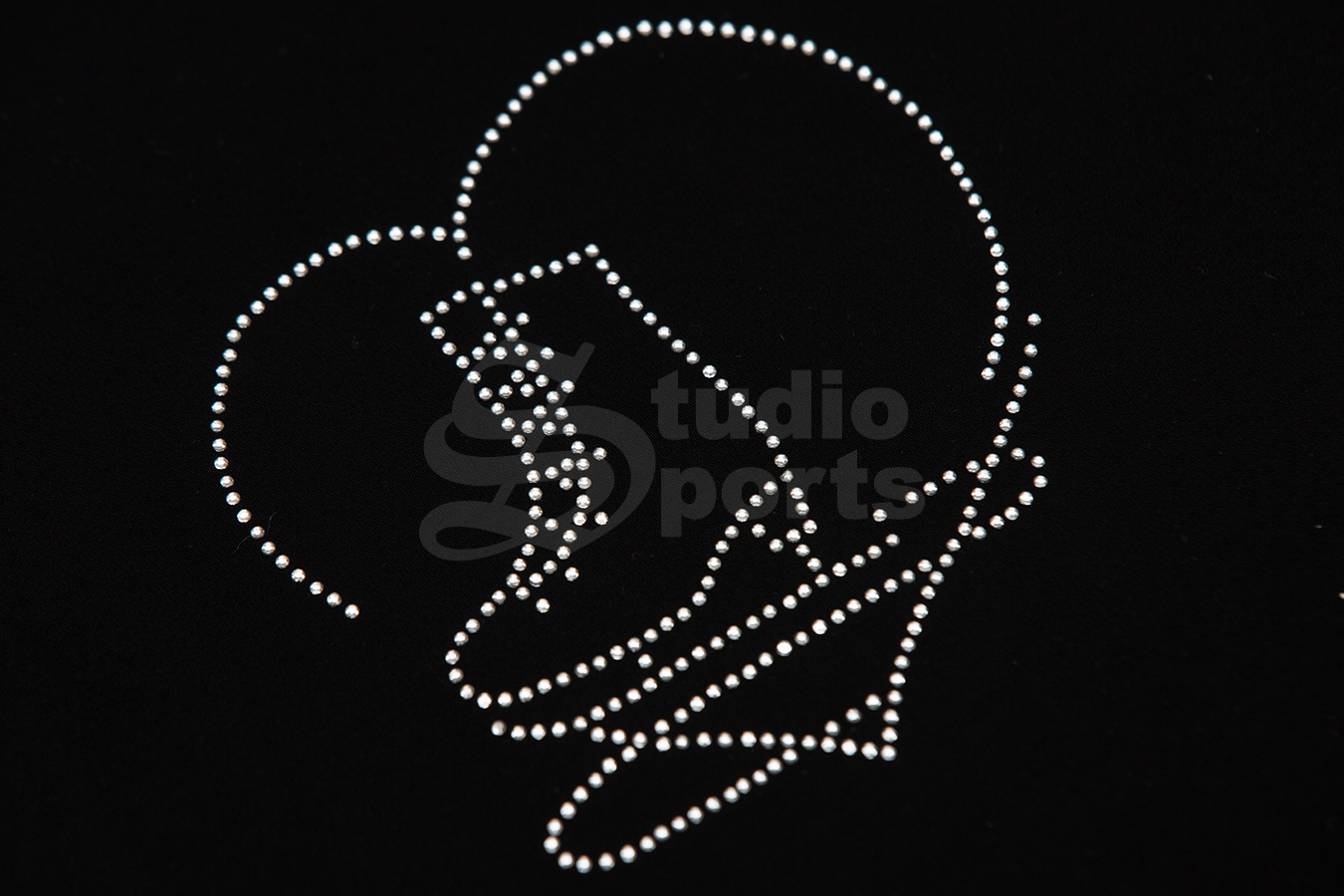 Термо наклейка из страз