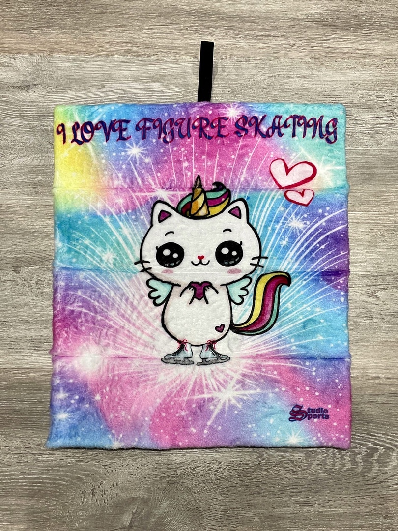 Коврик Меховой с принтом АРТ. 34-002