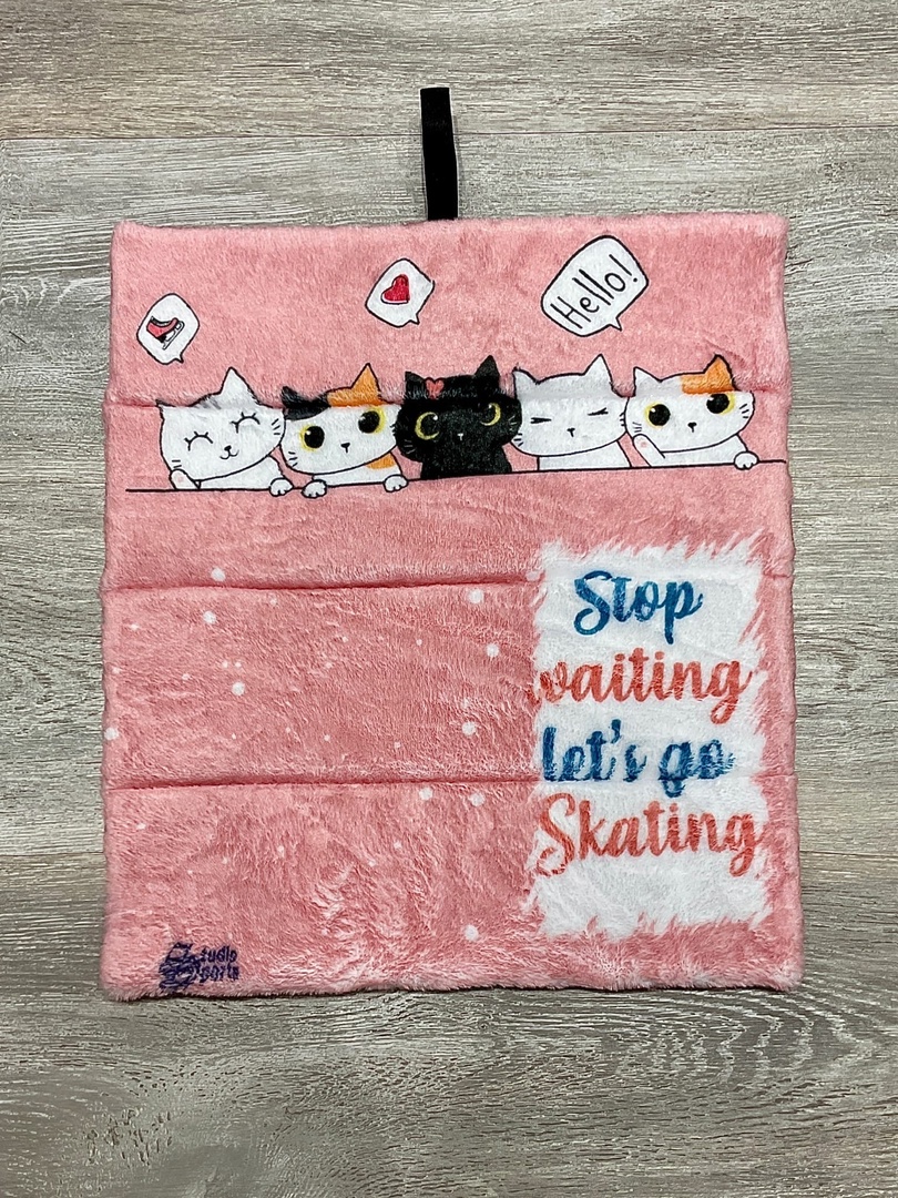 Коврик Меховой с принтом АРТ. 34-004