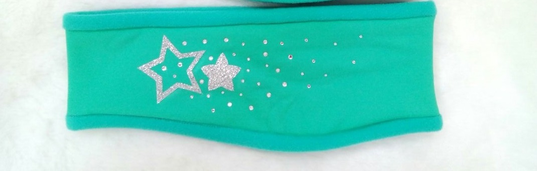 Термо повязка с дизайном звёздочки