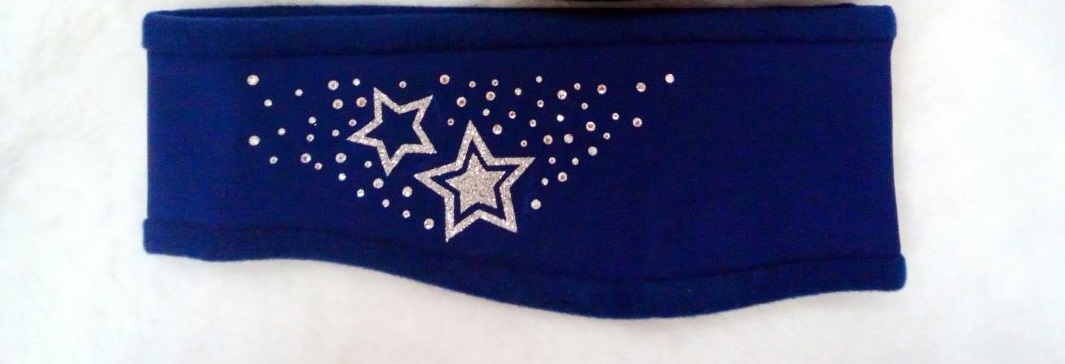 Термо повязка с дизайном звёздочки
