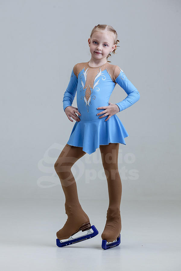 Платье для выступлений "Зимняя сказка"