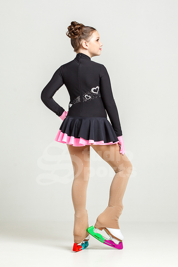 Термо платье "Мирабелла с сердцами"