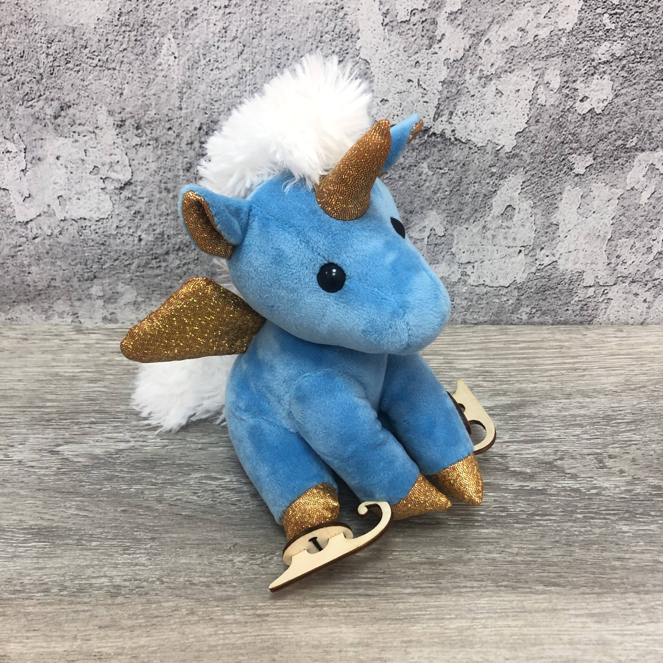 Игрушка Единорог синий