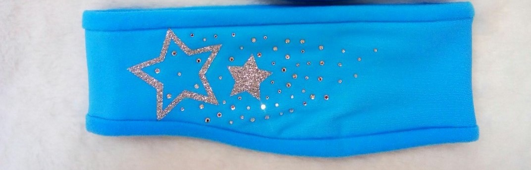 Термо повязка с дизайном звёздочки