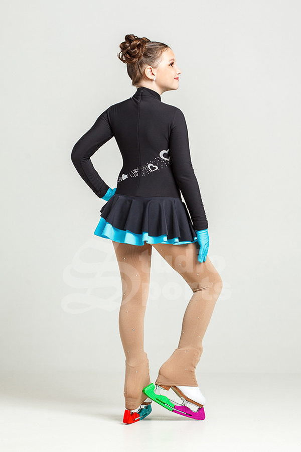 Термо платье "Мирабелла с сердцами"