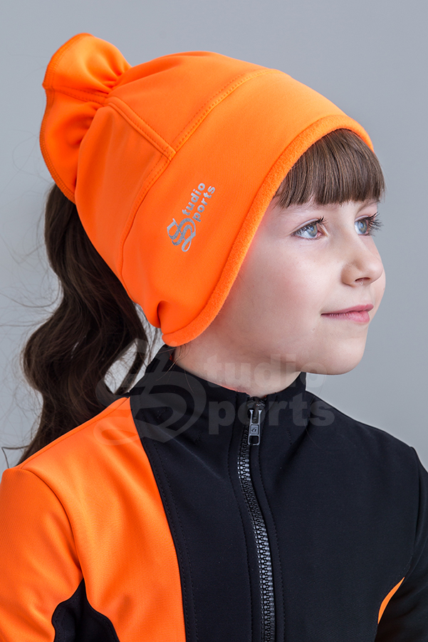 Шапка под "хвост" 