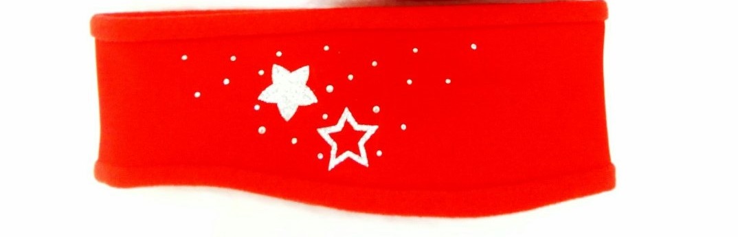 Термо повязка с дизайном звёздочки