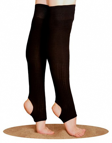 Гетры "Гимнастика" вязаные