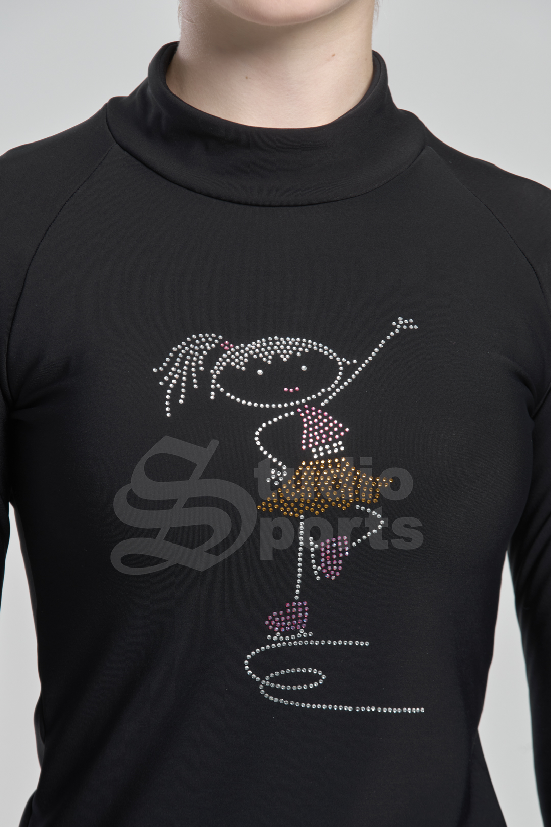 Термо водолазка "Вита" с  фигуристкой