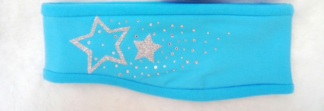 Термо повязка с дизайном звёздочки